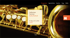 Desktop Screenshot of dalheimer-sommer.de